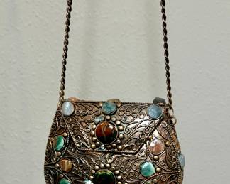 Hard stone purse