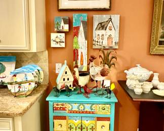 Moroccan style cabinet