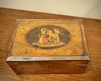 19th c. Inlaid box
