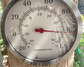 Early morning, it’s already too hot to be out here