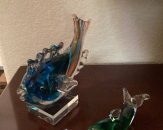 Cheryl Mirano glass pieces