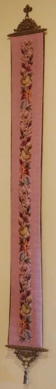 1 - Needlepoint Wall Runner - 76" tall
