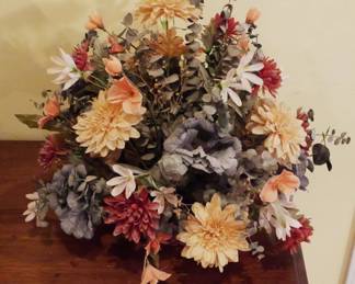 14 - Faux Flowers - 15" tall
