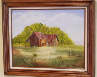 17 - Framed Artwork - 20" x 24"
