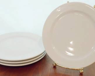 52 - 4 Sant' Andrea Porcelain Plates - 6.5" tall Stand not included

