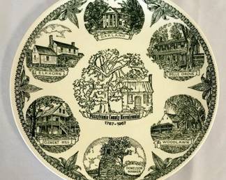 693 - Pittsylvania Decorative Wall Plate - 10" 1776-1967
