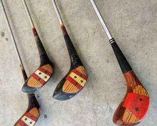 736 - 4 Golf Clubs
