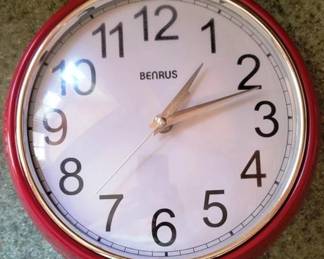 741 - Benrus Battery Operated Wall Clock
