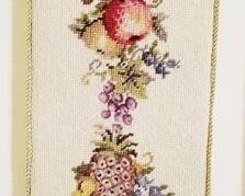 549 - Needlepoint Wall Runner - 34" tall

