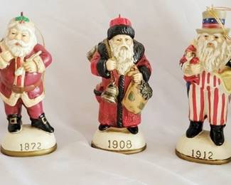 577 - Lot of Holiday Ornaments 3.5" tall
