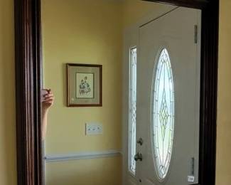 500 - Framed Wall Mirror - 31 x 27
