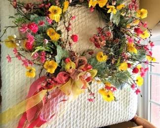 784 - Colorful Summer Wreath - 28" round

