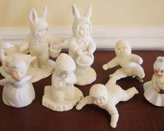681 - Lot of Snow Babies & More
