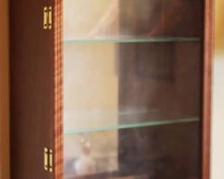 665 - Wall Trinket Display Case - 12 x 16 x 6
