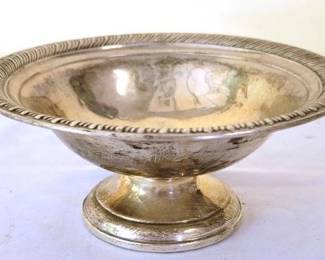 717 - W.M. Rogers Sterling Compote 5.75 x 3"
