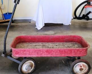 699 - Red Wagon - 14 x 34 x 15

