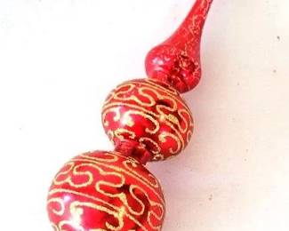 726 - Christmas Tree Topper - 12" long
