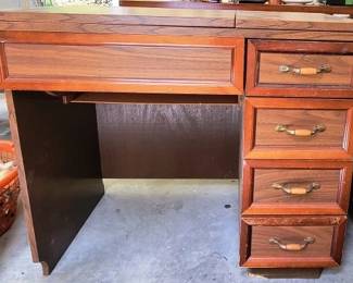 734 - Sewing Table w/ NO sewing machine 35.5 x 19.25 x 31
