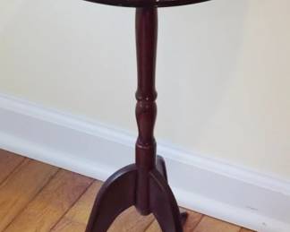 21 - Vintage Wooden Candlestand - 21" x 12"
