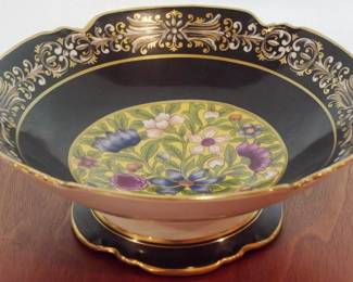43 - Noritake Porcelain Bowl on Stand 3" x 9.5" x 8.5"
