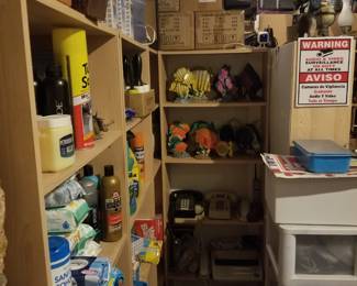 Decor, Vintage Phones & Electronics,  Household items, Cleaning Supplies 