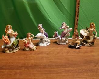 Mermaid/Siren figurines & much more!