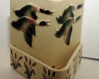 PAIR OF SHAWNEE PLANTER BOOKENDS 