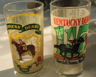 KENTUCKY DERBY GLASSSES 