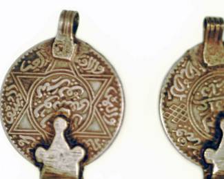 Amazigh fibula (Taẓṛẓit) is a traditional fibula or brooch with practical and symbolic importance in Amazigh cultural heritage. As a common item of the jeweler of the Berber cultures