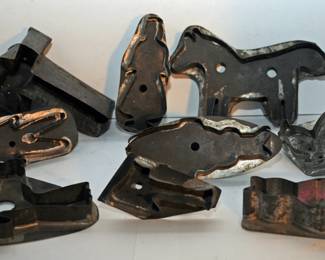 ANTIQUE HAND MADE COOKIE CUTTERS