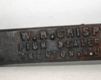 FISH DEALER ADVERTISING FISH SCALER CI