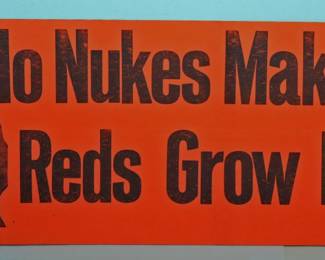 ANTI WAR FONDA BUMPER STICKER