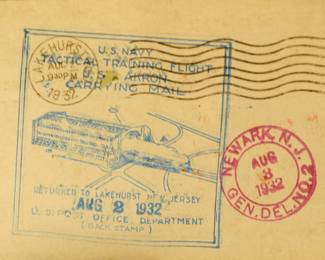 AKRON DIRIGIBLE MAIL 