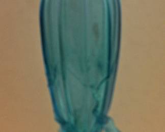 TURQUOISE TREE VINE VASE