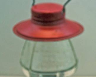VINTAGE LANTERN CANDY CONTAINER