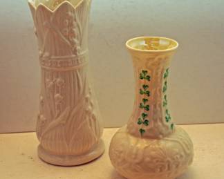 IRISH BELLEEK + NICE SELECTION TOO