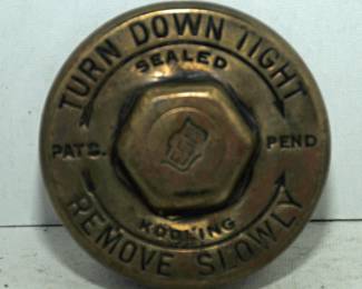 ANTIQUE BRASS  "??BENTLEY "RADIATOR CAP