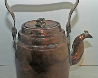 COPPER HAND MADE TEA KETTLE