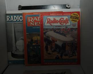 1938 RADIO CRAFT MAGAZINES