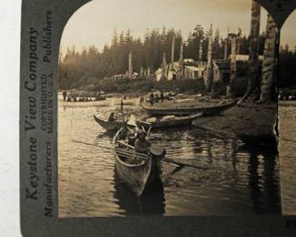 KASSAN ALASKA - TOTEM POLES