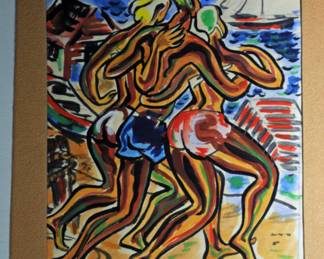 HOWARD CHURCH MSU ART DEPARTMENT CHAIRMAN 1945-62 LENAWEE SUMMER ART SCHOOL .