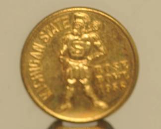 1956 MSU ROSEBOWL SANTA FE RR TOKEN