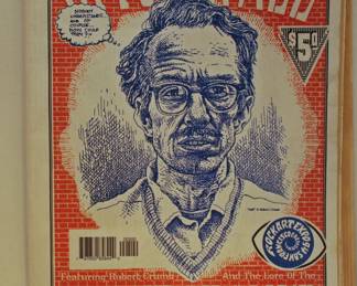 OFF THE WALL WES WILSON'S UNDERGROUND POSTERS - CRUM COVER #8