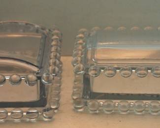 IMPERIAL CANDLEWICK CIGARETTE BOXES 