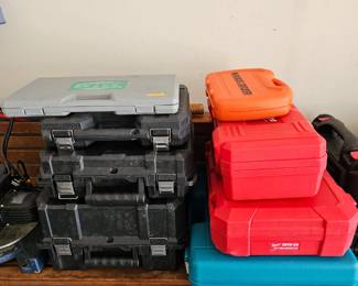 Garage is loaded with tools!