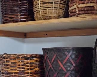 Many baskets though the home