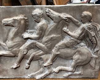 Large Molded Wall Piece 
56 x 2 x 39