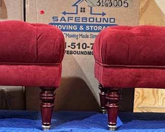 Pair of Benches 
29L x 18 d x 17h