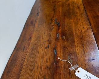 Wood table 
64 L x 26d x 30h 