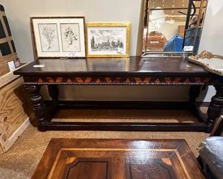 Large Antique Table 
8ft x 34h x 28 w 